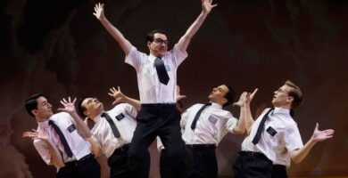 Un número del musical The Book of Mormon que se representa en Madrid