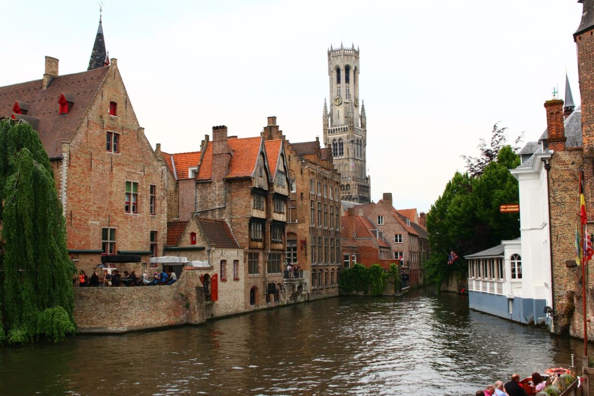 Vista de Brujas, una de las ciudades más bonitas de Europa
